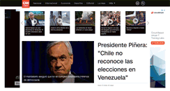 Desktop Screenshot of cnn.cl