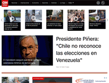 Tablet Screenshot of cnn.cl